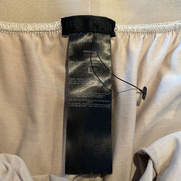 Fear of god stretch cotton lounge pants in cement large - Picture 12 of 16